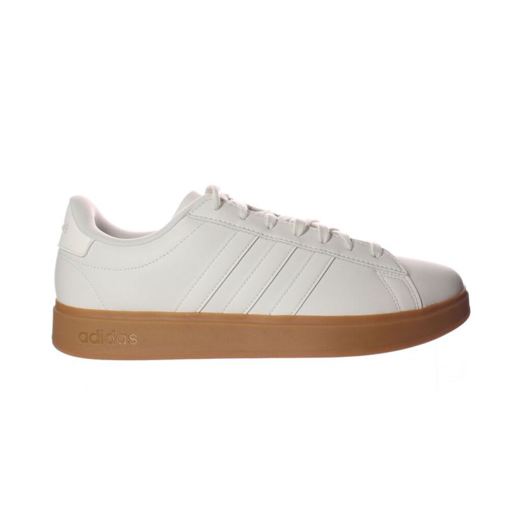 NEW Adidas Mens Grand Court 2.0 Beige Tennis Shoes Size 12 Medium (D, M).